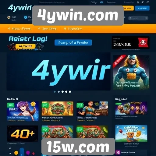 Guia de registro e navegação em 4ywin