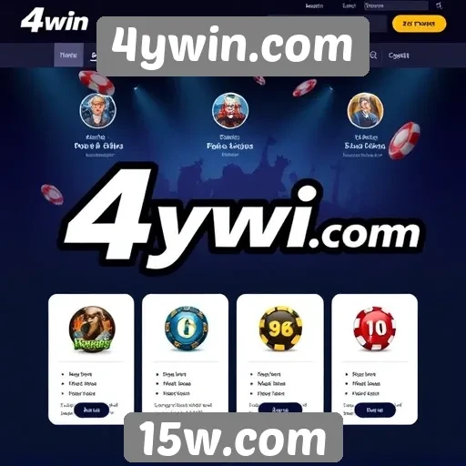 Exploração das funcionalidades do site 4ywin